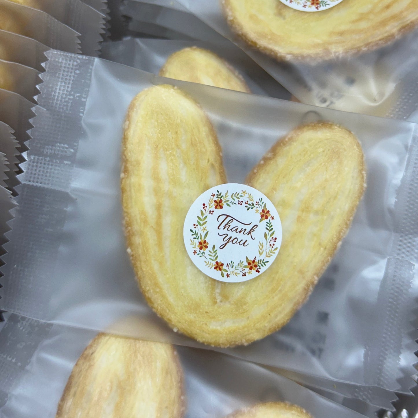 婚宴回禮 | BB051 單品 ✧ 蝴蝶酥 連囍字貼紙/ Thank you貼紙